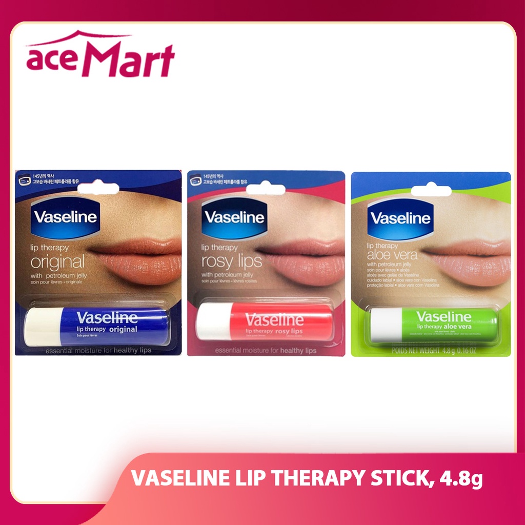 Vaseline Lip Chapstick Aloe Vera G Shopee Singapore