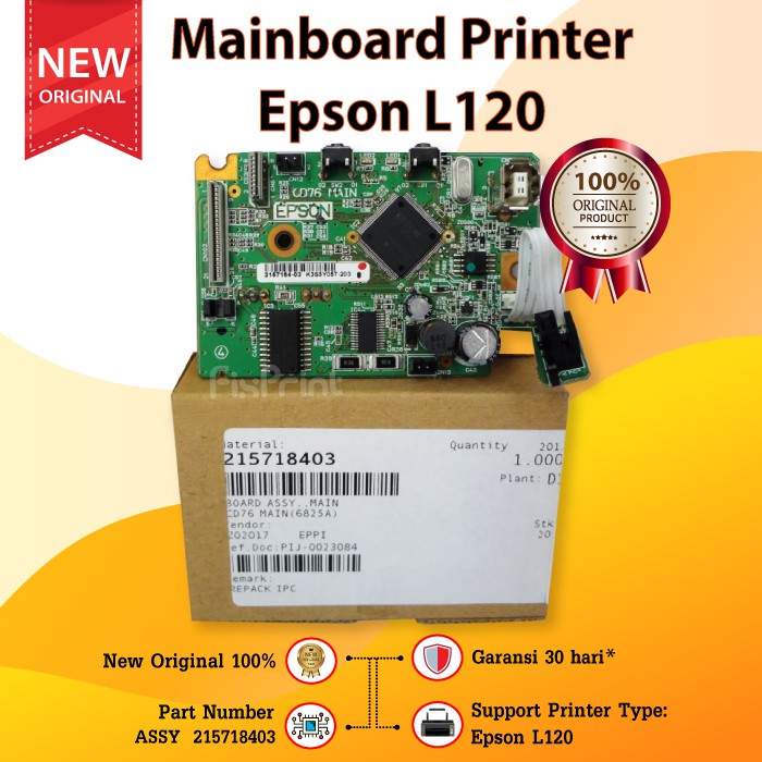 Epson L120 Printer Motherboard Mainboard Epson L120 Mainboard