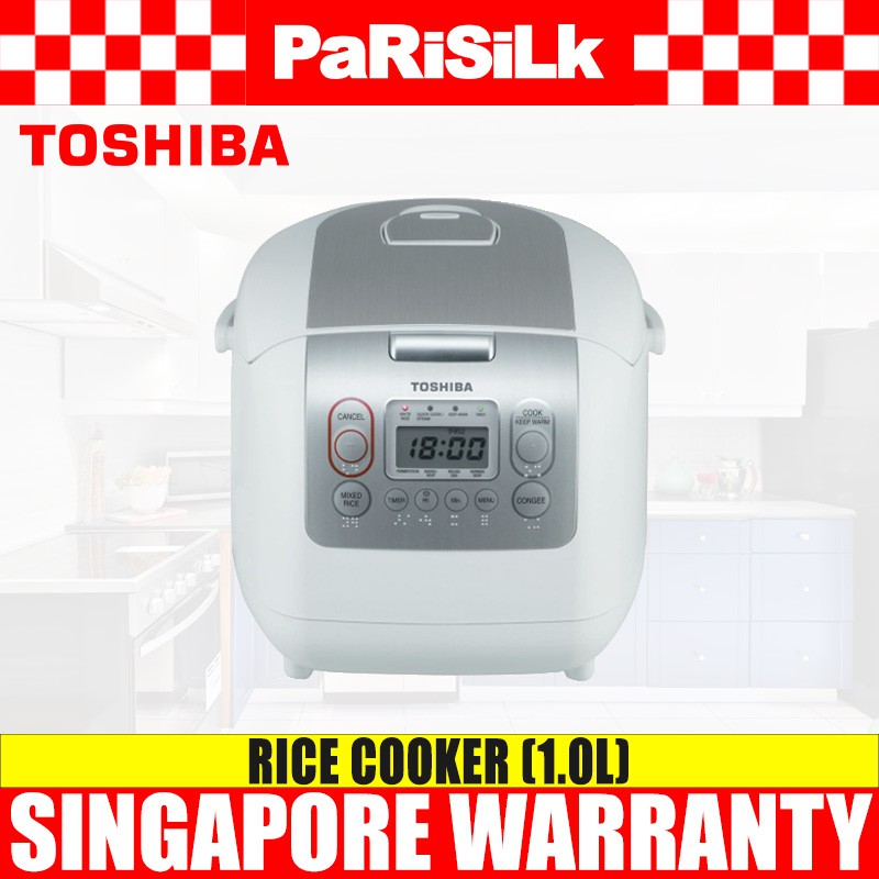 Toshiba RC 10NMFEIS Electric Rice Cooker 1 0L Shopee Singapore