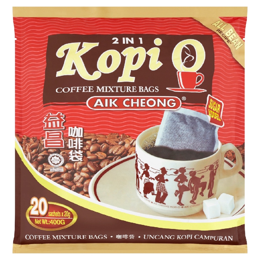 Aik Cheong Kopi O In Coffee Mixture Bags X G Shopee Singapore