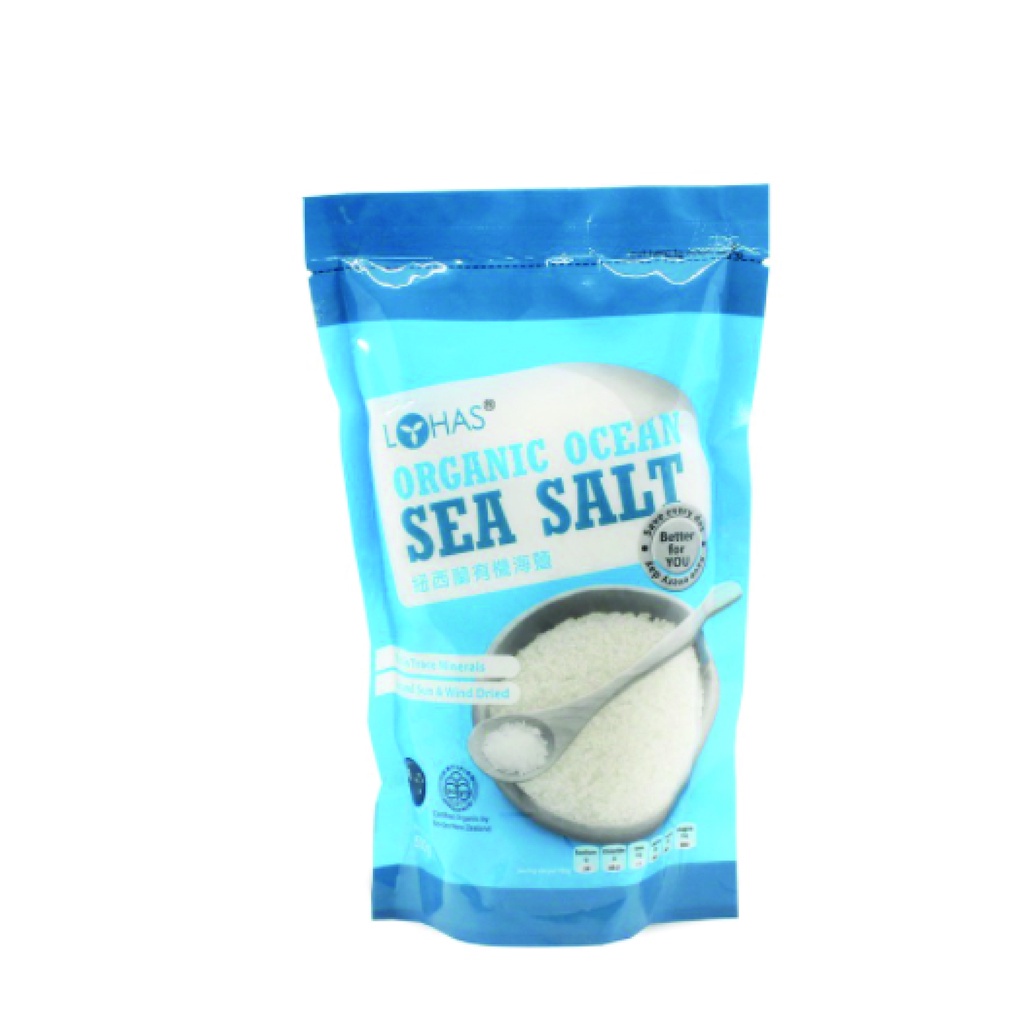 Lohas Organic Ocean Sea Salt 500gm New Zealand Shopee Singapore