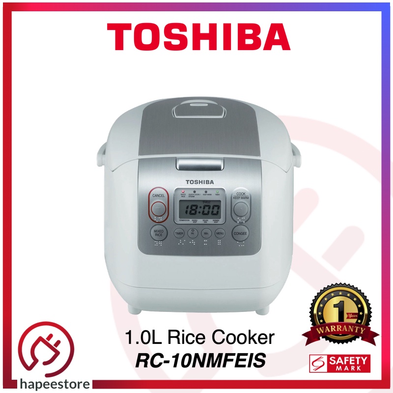 Toshiba L Electric Rice Cooker Rc Nmfeis Rc Nmf Year Warranty