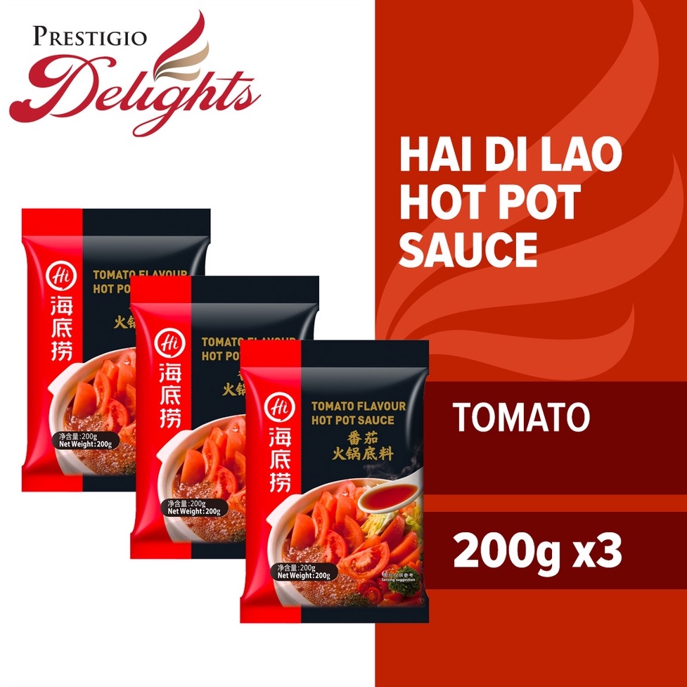 Hai Di Lao Hot Pot Soupbase Seasoning Bundle Of Steamboat Sauce Shopee Singapore