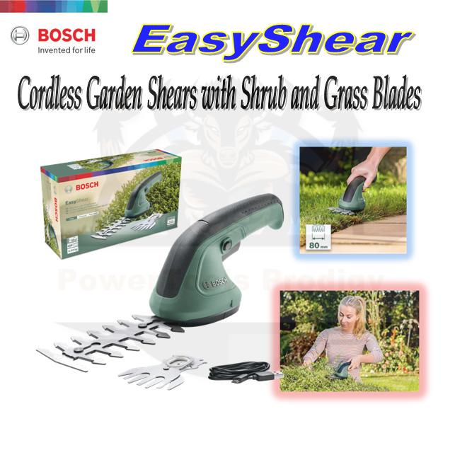 BOSCH GRASS SHEAR SET BOSCH EASY SHEAR 3 6V SHEAR CUTTER Shopee