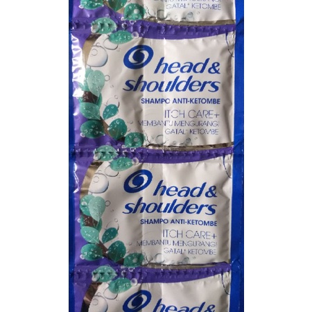 Head Shoulders Itch Care Shampoo Anti Itching And Dandruff Sachets