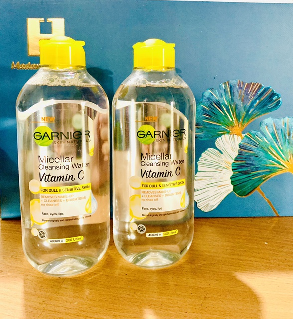 Garnier Micellar Cleansing Water Vitamin C 400ml Shopee Singapore