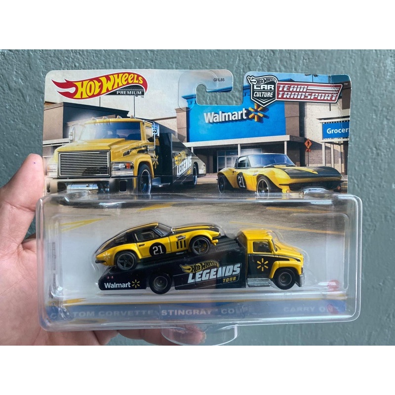Hot Wheels Walmart Legends Custom Corvette Stingray Coupe 1 64 Scale Model Car Shopee