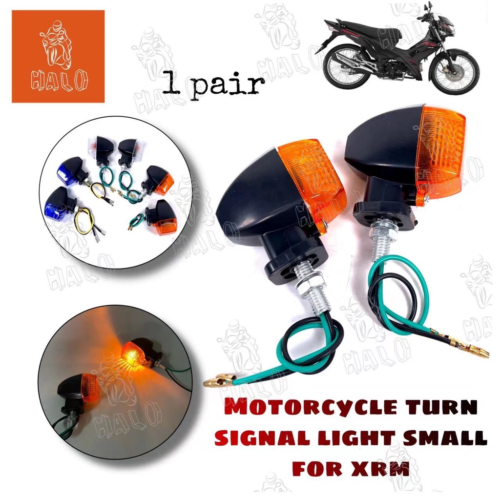 Halo Motor Motorcycle Xrm Signal Light Small Shopee Singapore