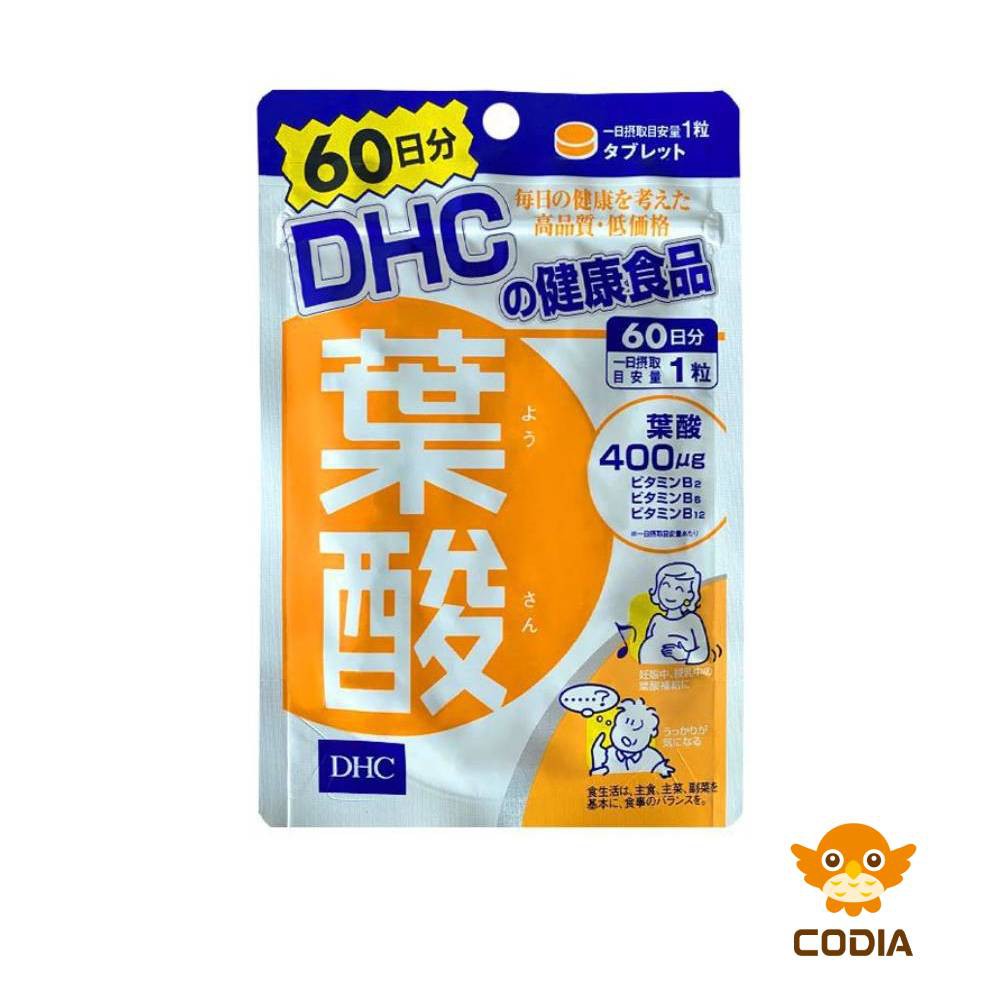 DHC Folic Acid 60 Days Vitamin Supplements 60 Grains Made In Japan