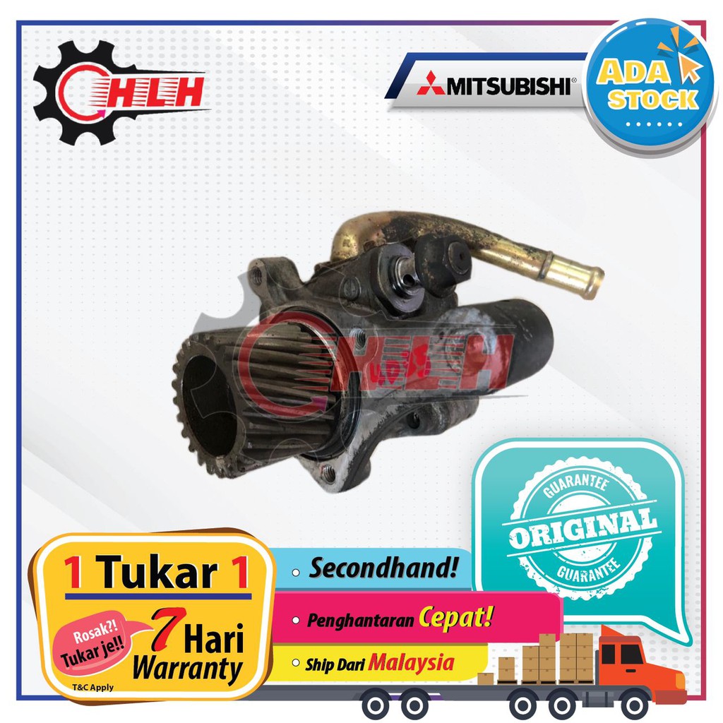 MITSUBISHI CANTER FE639 FG638 4D35 POWER STEERING PUMP Shopee Singapore