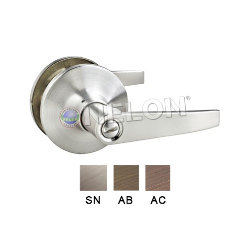 NELON NO KEY Tubular Lever Door Lock 16412 Privacy Lock Bathroom