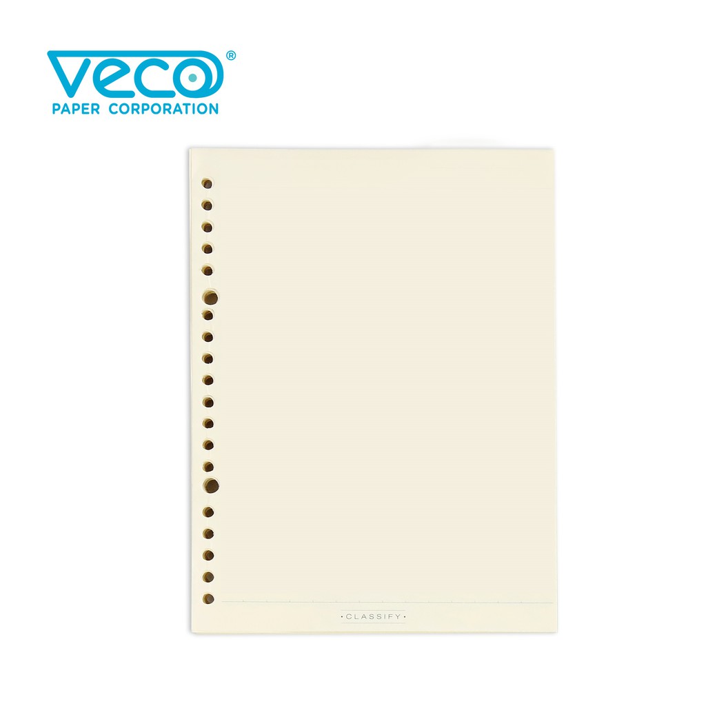 Veco Classify Ring Binder Notes A Refill Sketch Lvs Cream Paper