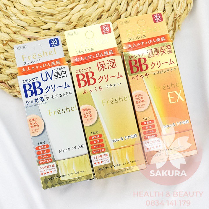 Kanebo Freshel BB Cream 50g Shopee Singapore