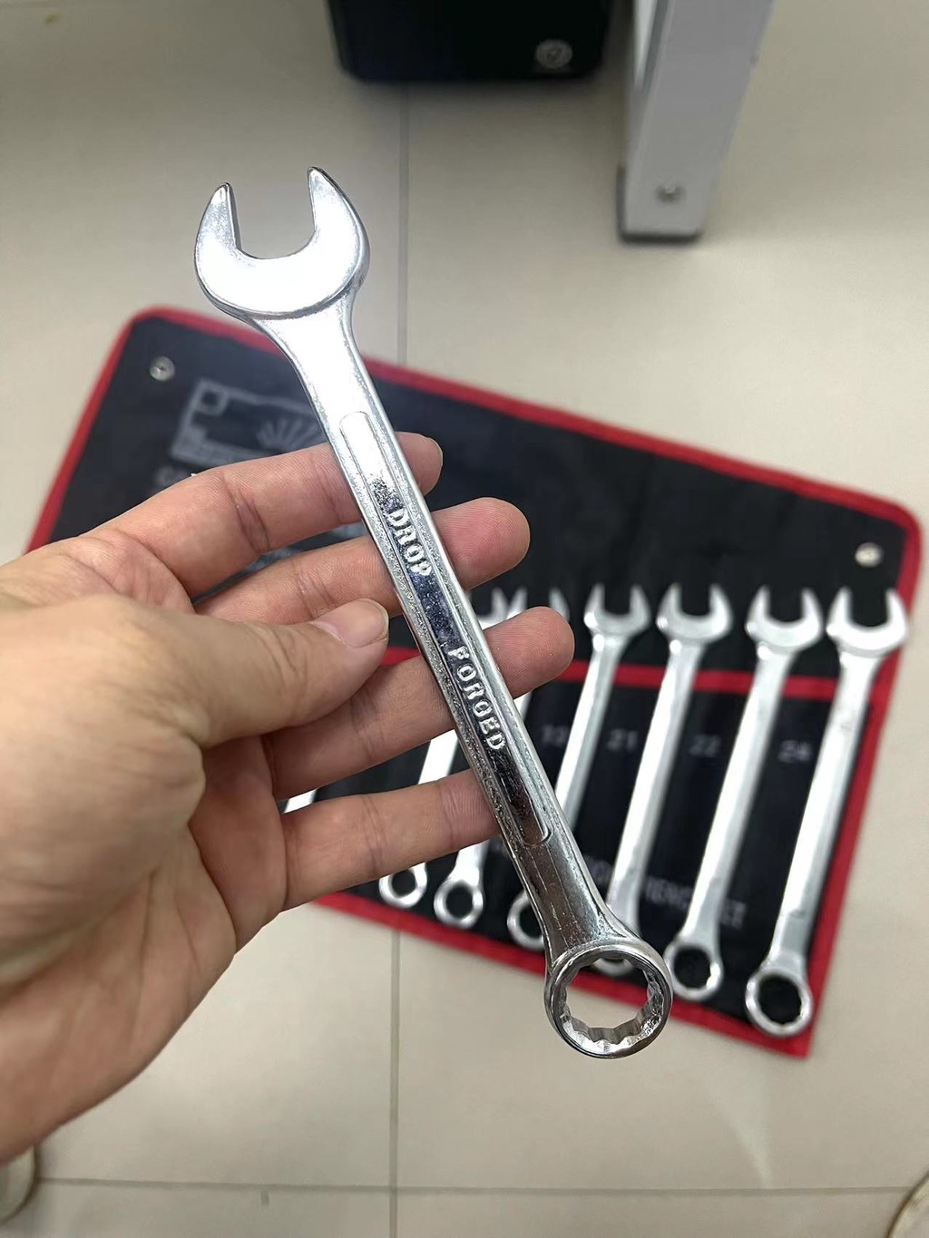 14 PCS Combination Wrench Spanner Set Tools Set 8 24mm CRV Spanar Set