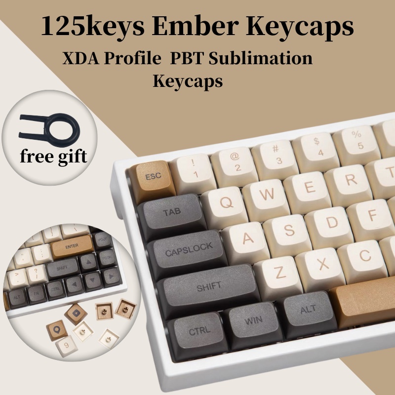 Twilight Keycaps Keys Xda Profile Pbt Dye Sub Retro Custom Keycap