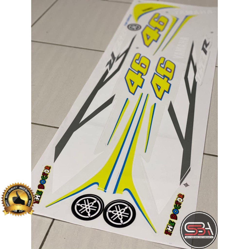 Sticker Stripe Body Set Coverset Yamaha Z Zr Moritaka Only