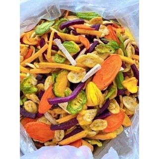 Dried Fruits And Vegetables Snack G Kerepek Buah Sayur Kering G