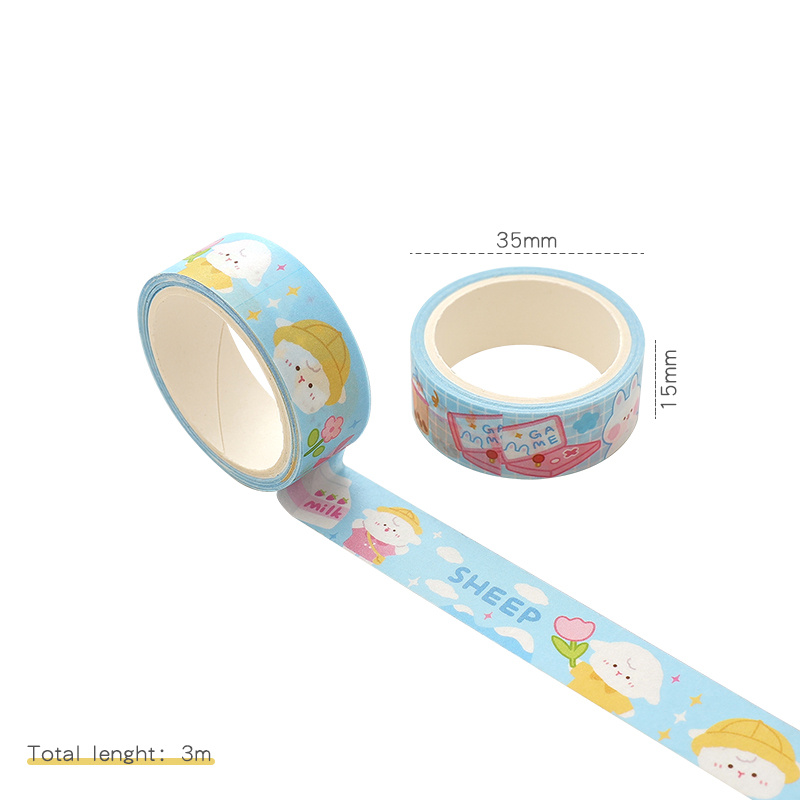 Imoda Roll Cute Cartoon Diary Scrapbooking Decoration Washi Tape