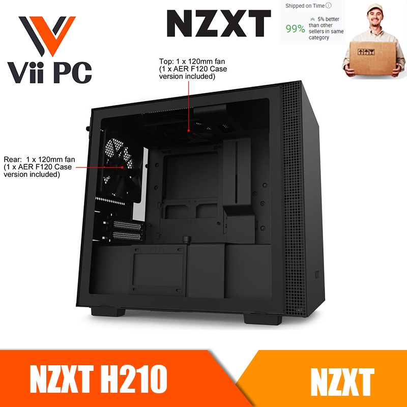 Nzxt H Mini Itx Pc Gaming Case Front I O Usb Type C Port