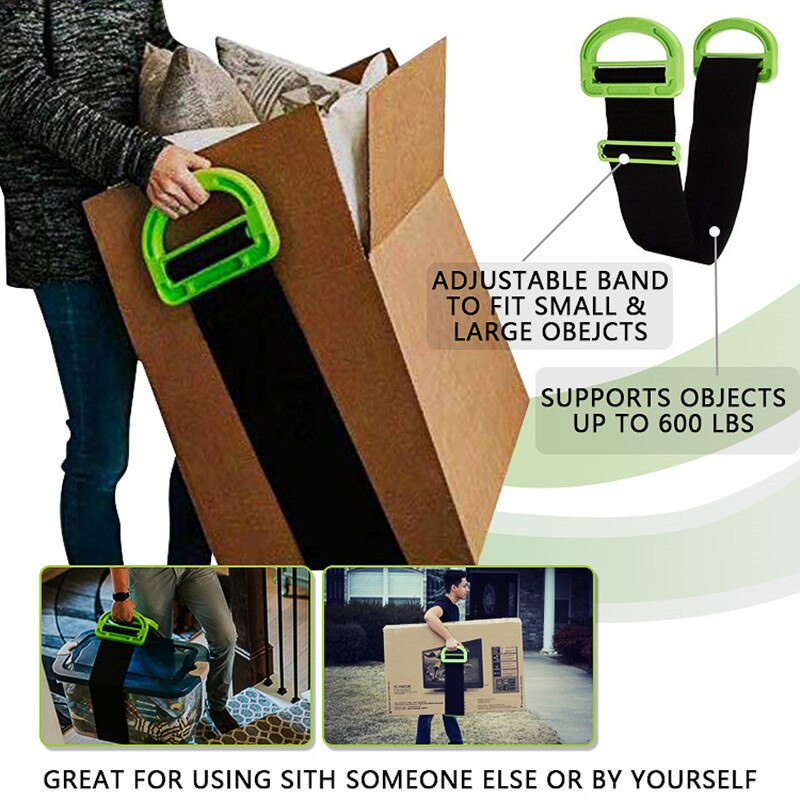 Furniture Moving Straps Wrist Forearm Forklift Lifting Moving Straps