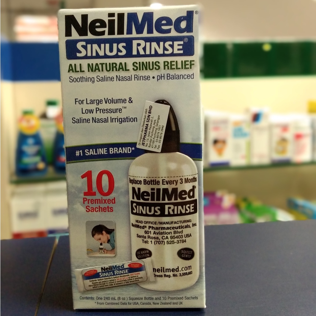 NeilMed SINUS RINSE Starter Kits 10 Premixed Sachets Shopee Singapore