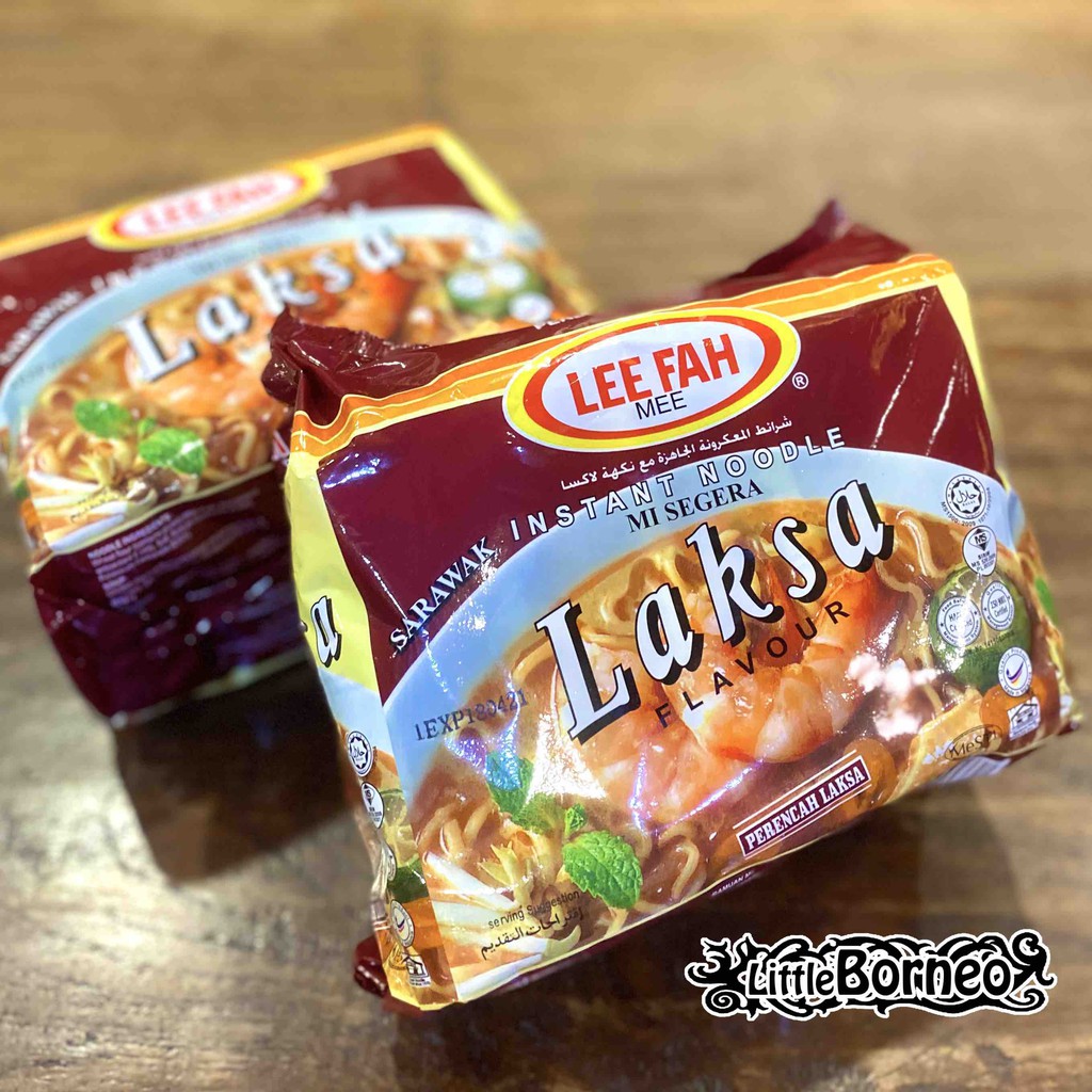 Lee Fah Mee Laksa Flavour Sarawak Laksa Instant Noodle Shopee