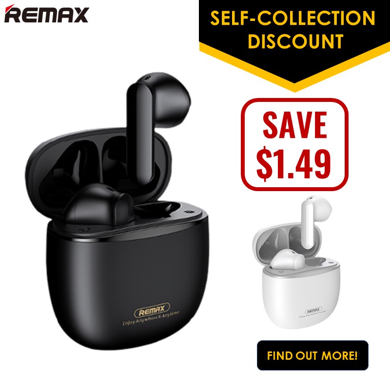 Remax Tws True Wireless Stereo Music Earbuds Earpiece Earphone