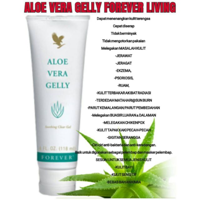 Forever Living Aloe Vera Gelly Exp Shopee Singapore