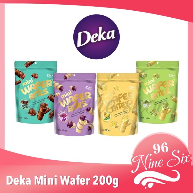 Deka Mini Wafer Bites Wafer Roll G Shopee Singapore