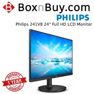 Philips 241V8 24 Full HD IPS 75Hz Adaptive Sync LCD Monitor Shopee