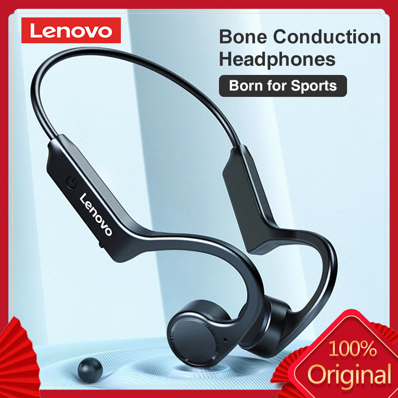 Lenovo X Bone Conduction Bluetooth Earphone Sport Running Waterproof