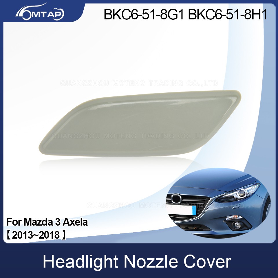 MTAP For Axela Front Bumper Headlight Washer Nozzle Cover For MAZDA 3