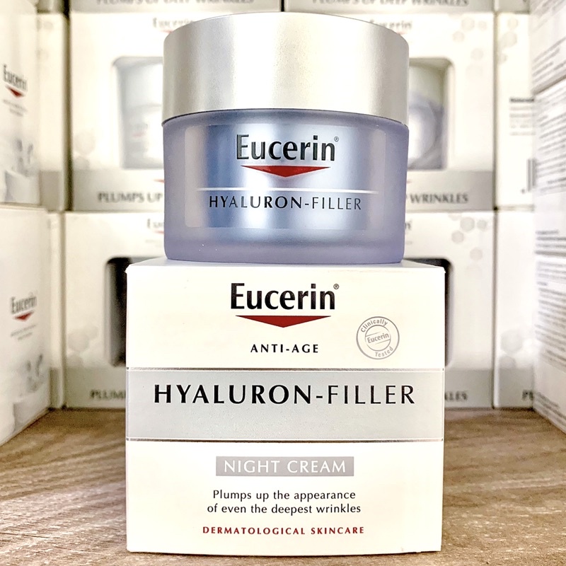 Eucerin Hyaluron Filler Night Cream Anti Wrinkles Ml Shopee Singapore