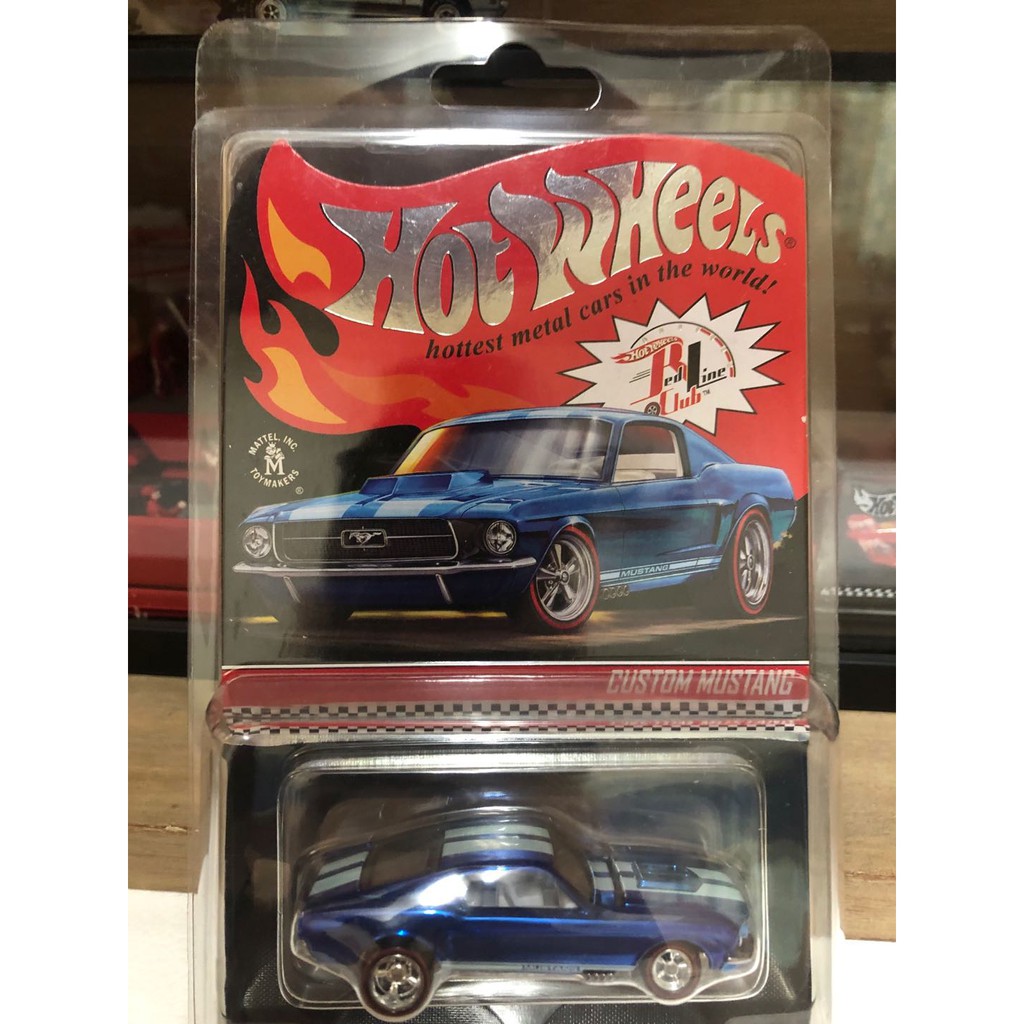 Hot Wheels RLC Custom Mustang SN Shopee Singapore