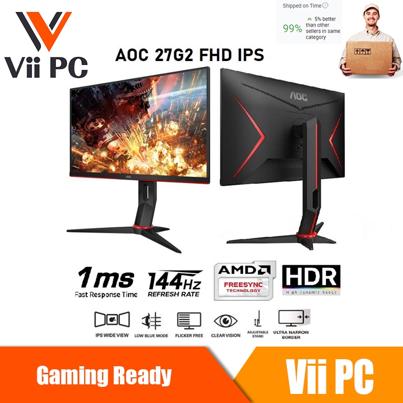 Aoc G Frameless Gaming Ips Monitor Fhd P Ms Hz Nvidia