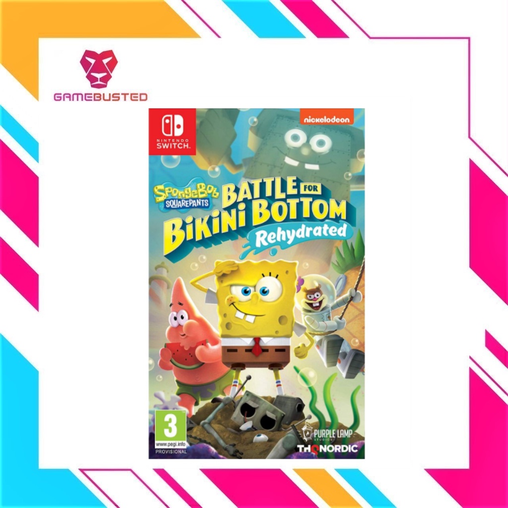 Nintendo Switch SpongeBob SquarePants Battle For Bikini Bottom