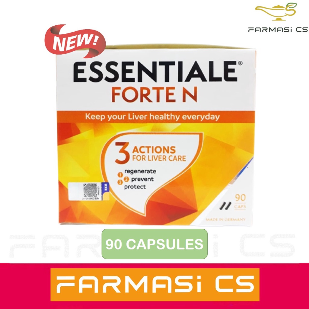 Essentiale Forte N 90 Capsules EXP 09 2025 Vital Function Of Liver