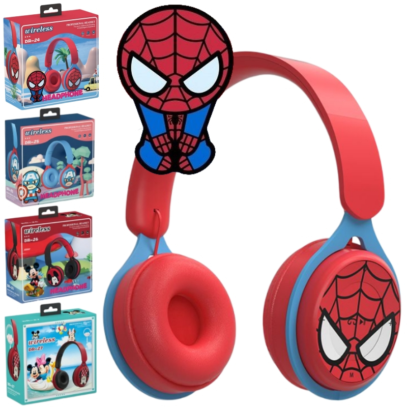 Disney Marvel Sanrio Minions Wireless Bluetooth Noise Cancelling