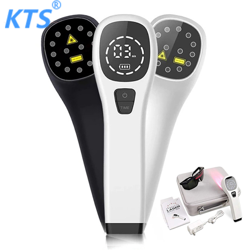 KTS Laser Therapy Device Handheld Medical Device 650nm 808nm For Back