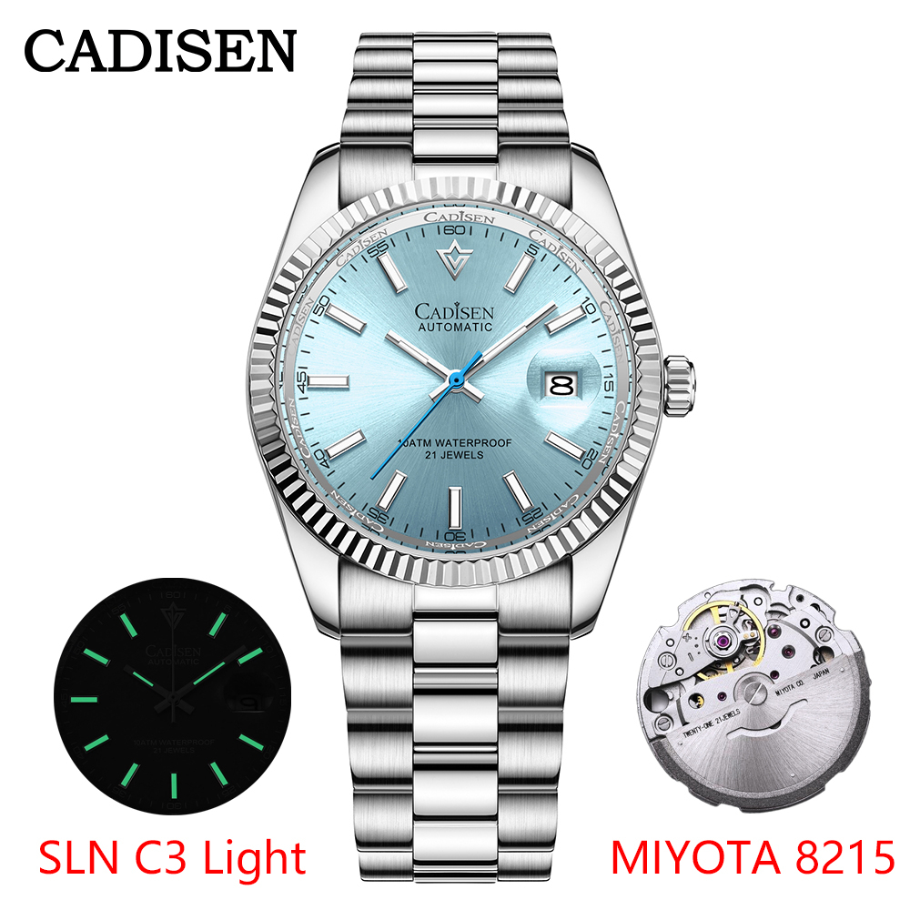 Cadisen Mm Japan Miyota Men Watches Ar Sappphire Luxury Original