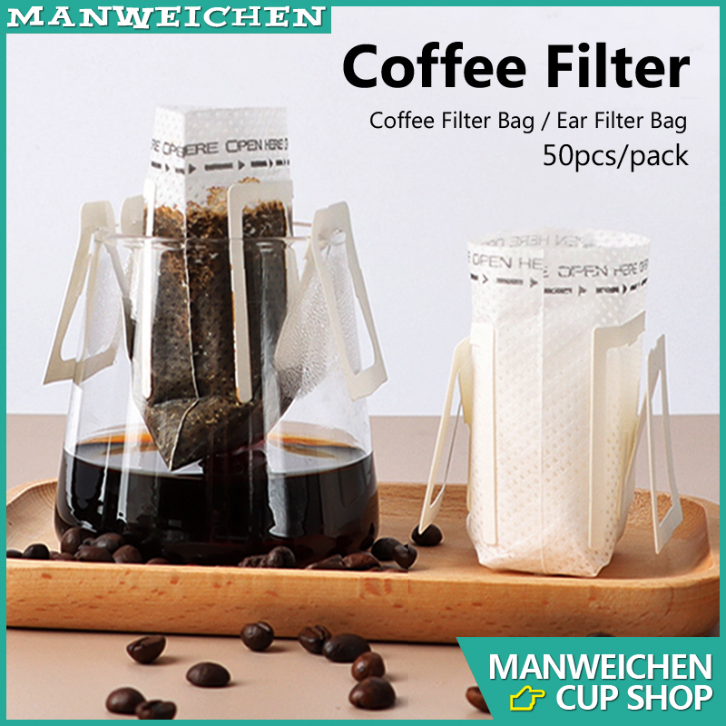 Coffee Filter Bag Disposable Coffee Filter Paper Bag Hanging Ear Type