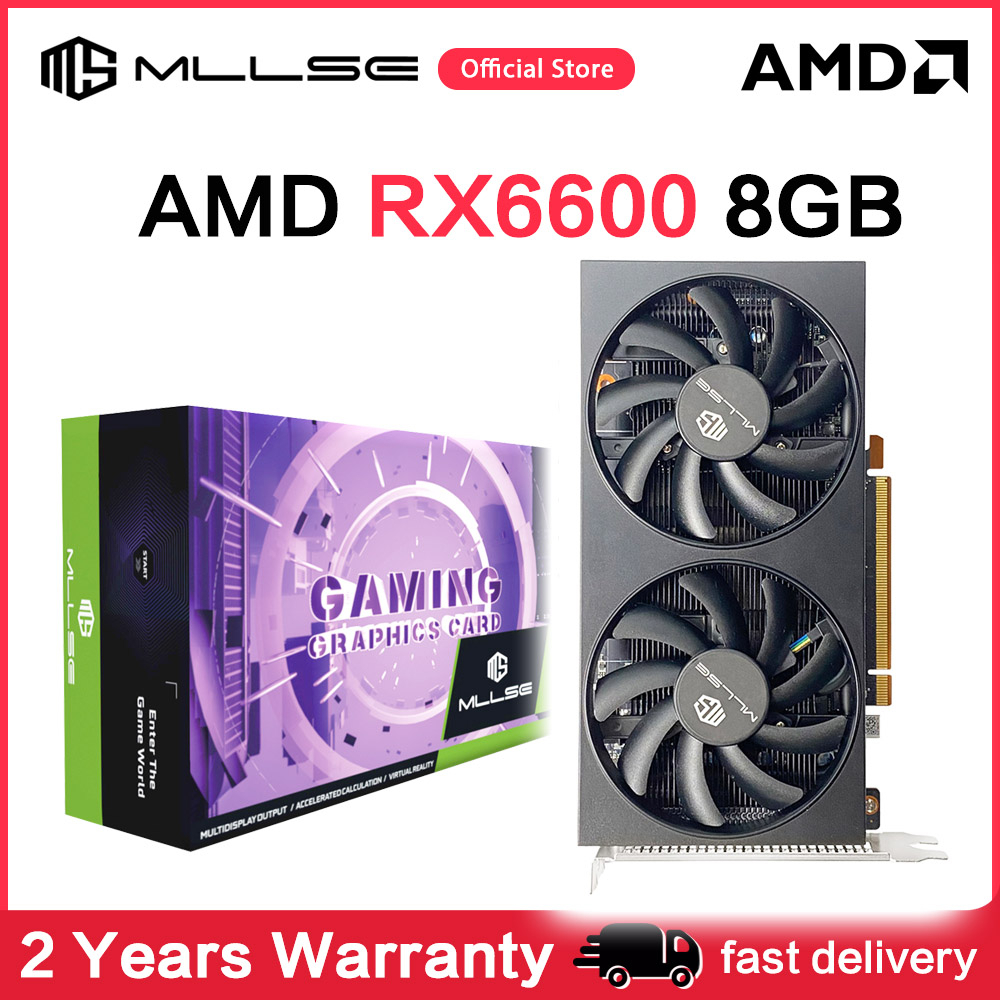 Mllse Amd Rx Gb Gaming Graphics Card Gddr Bit Nm Radeon