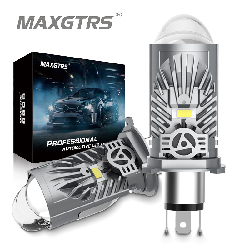 Maxgtrs Dual Lens H Led Headlight Mini Projector Lens Led H Auto Lamp