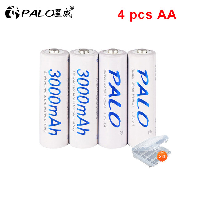 Palo Rechargeable Battery Aa Mah V A Ni Mh Battery Shopee