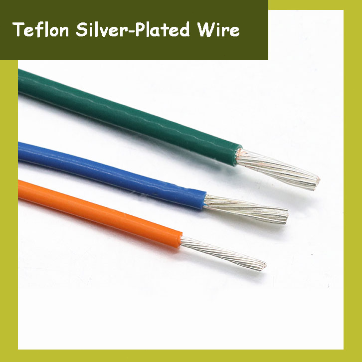 Teflon Silver Plated Wire Teflon Electronic Wire High Temperature