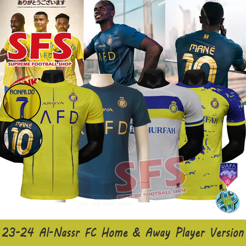 Sfs Top Quilty Player Version Al Nassr Jersey Men Football