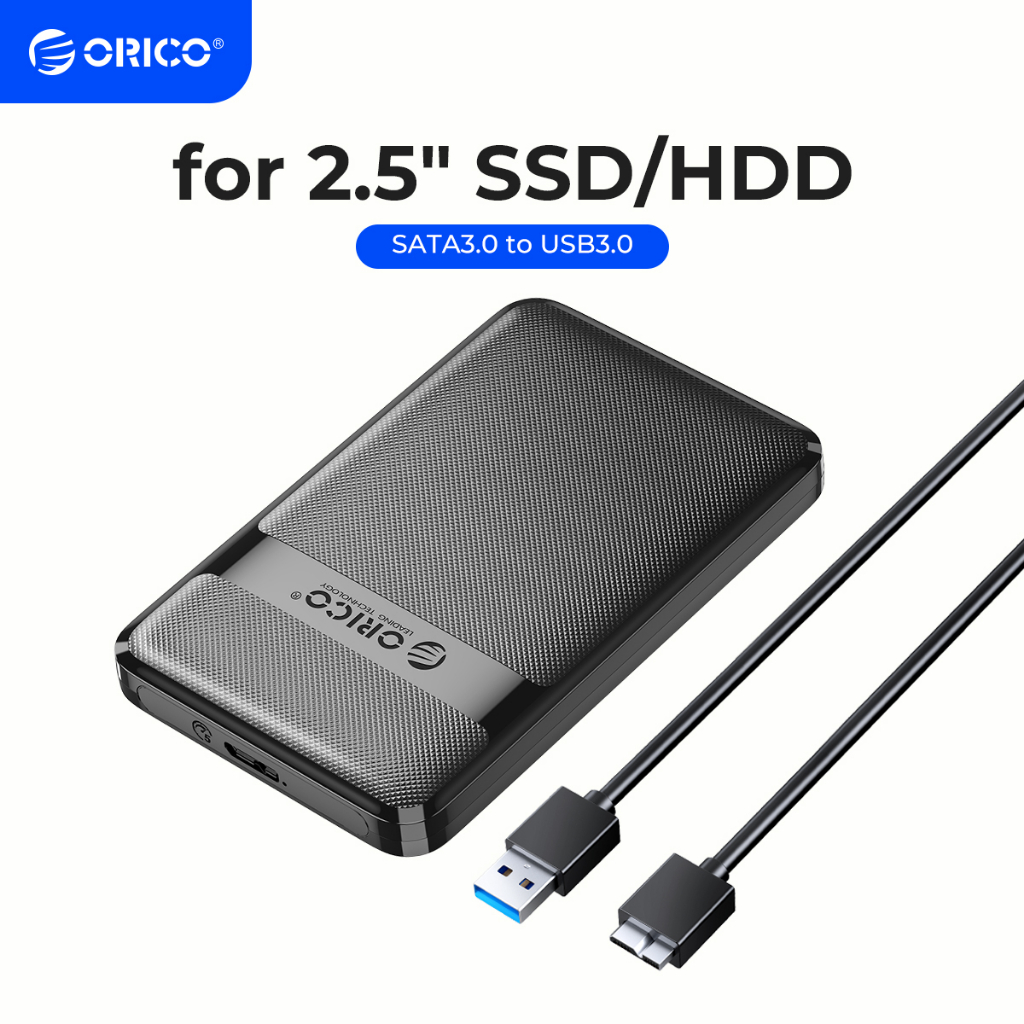 Orico Hdd Case Inch Sata To Usb Type C Hdd Enclosure Gbps Max