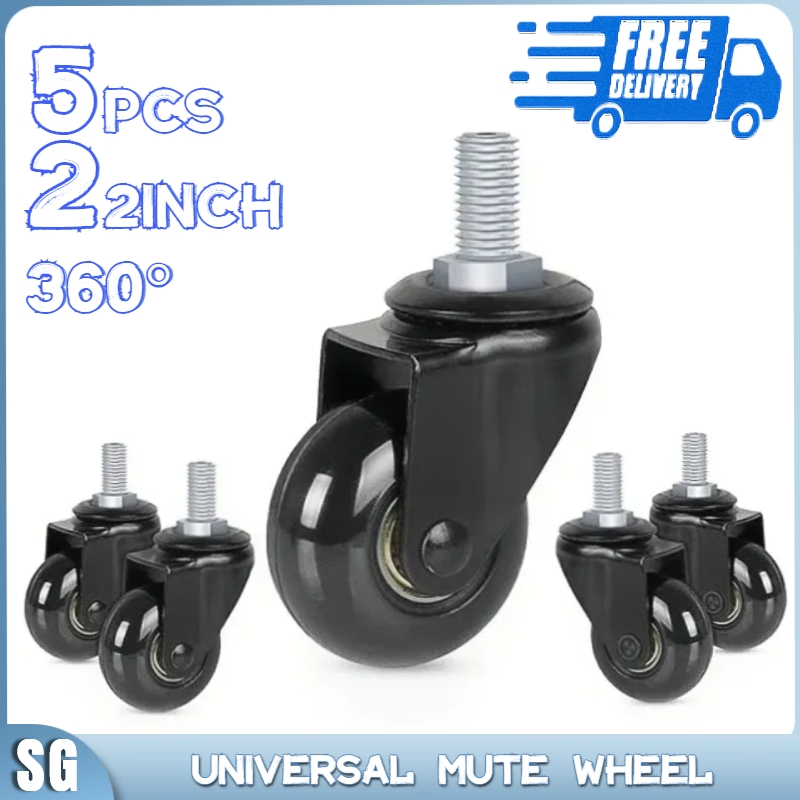 Fast Delivery Inch Universal Mute Wheel Degree Rotatable Heavy