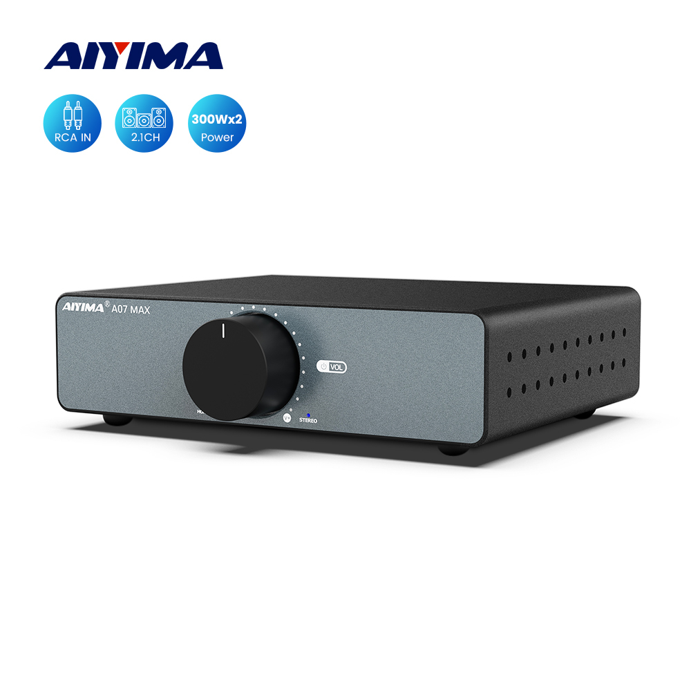 AIYIMA A07 MAX TPA3255 Audio Power Amplifier 2 0 Stereo Amplify 300Wx2