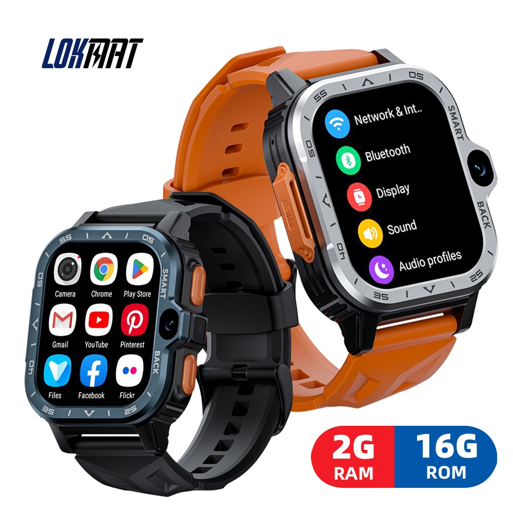 LOKMAT Android 8 1 4G Call Smartwatch APPLLP 4 MAX Full Netcom Plugable